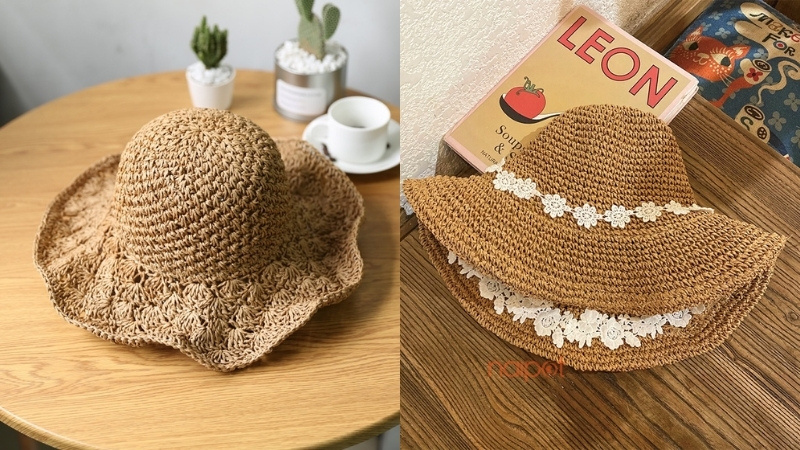 Mũ rộng vành Trung Quốc Boho 